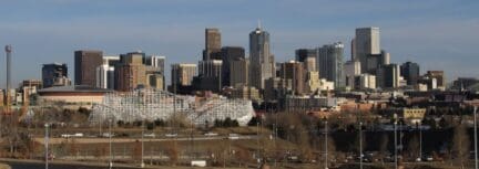 Image of Denver colorado skyline