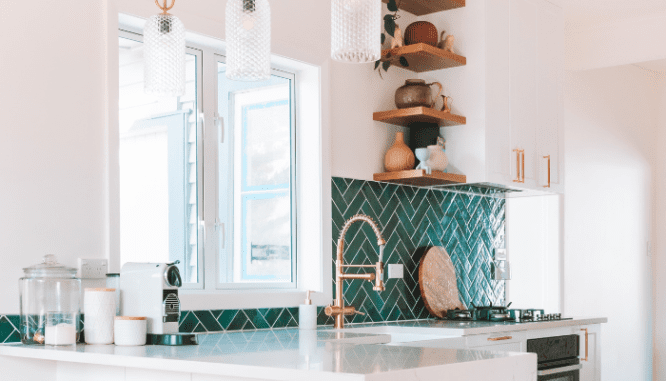 A bright kitchen that can help sell a small house