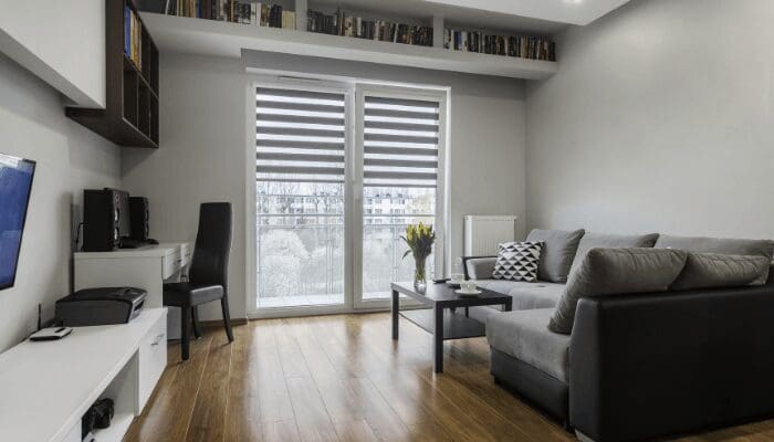 A closed room in a house that will be appraised.