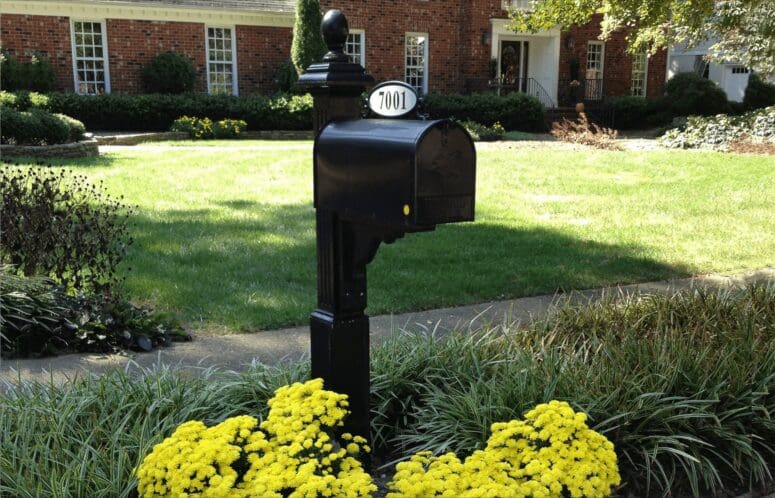 A mailbox with curb appeal.