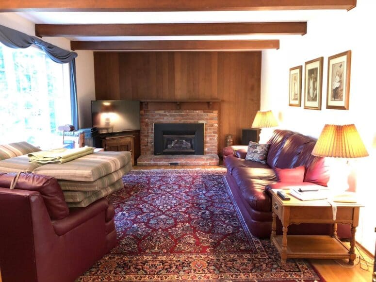 A before staging photo.