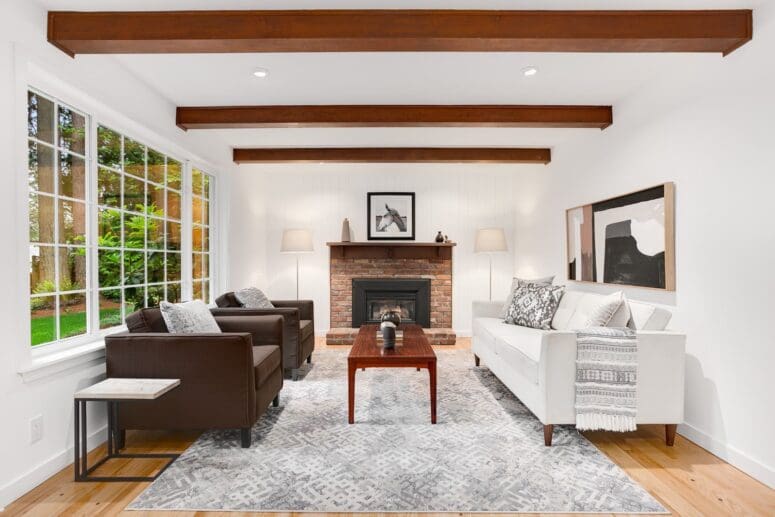 An after staging photo.