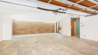 A finished garage with added value.
