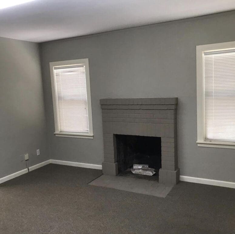 A before staging photo.