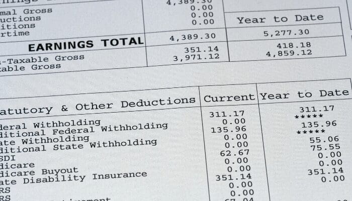 A document needed for a mortgage.