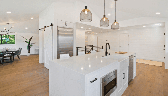 A kitchen in a house you can buy in Raleigh