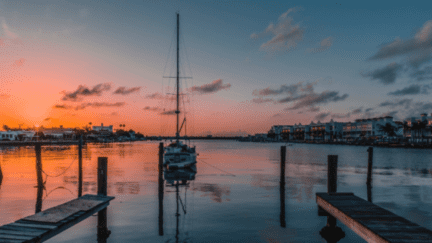 A waterfront property that will be sold.