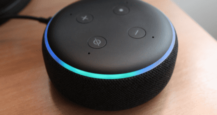 A smart voice assistant in your home.
