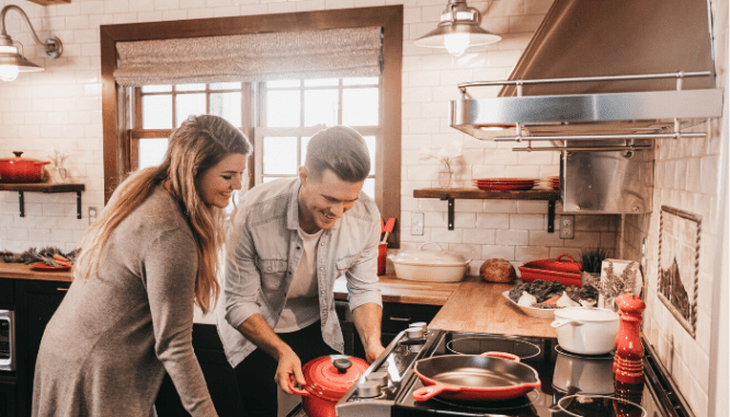 A kitchen that has been remodeled.