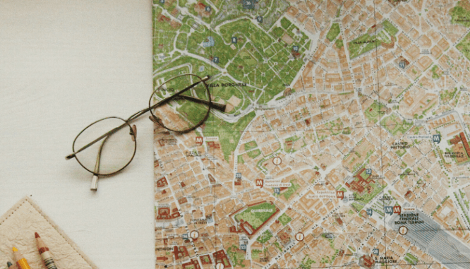 A map used to find noise pollution.