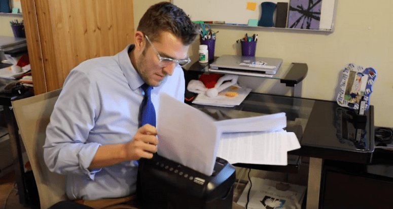 Dustin Parker, featured in a real estate video series.