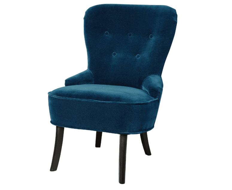 A chair used in ikea staging.