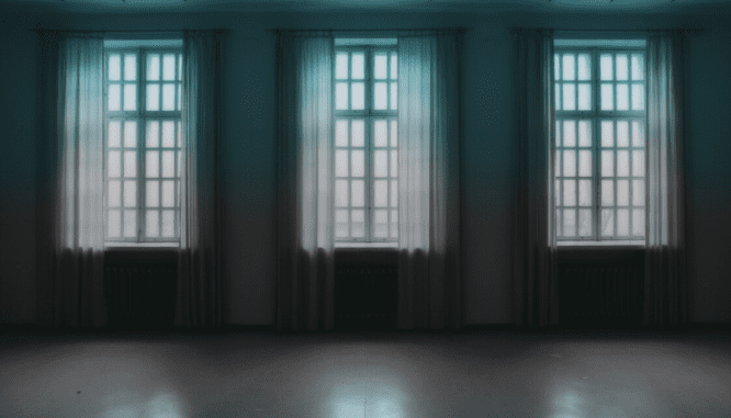 Windows in a home that need to be maintained and repaired.