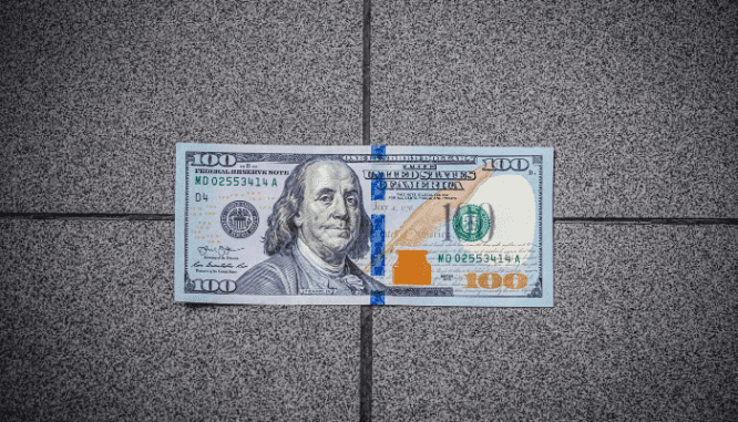 Money used to pay for a metal roof.