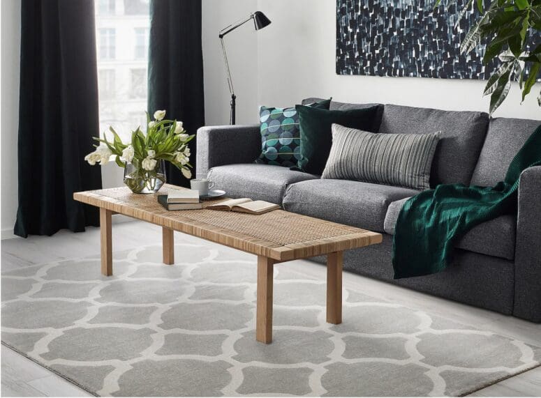 Ikea staging in a home.