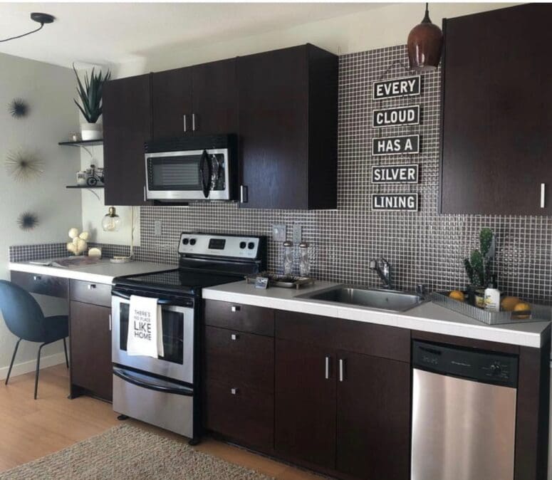 A room that was staged during coronavirus.