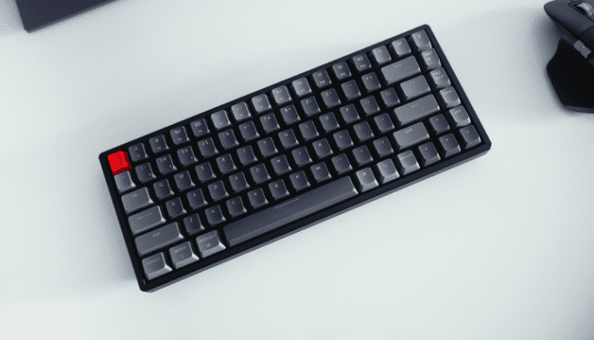 A keyboard used to find housing during a recession.