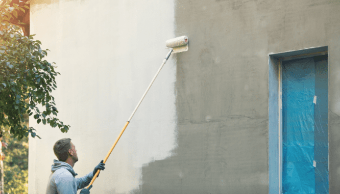 What is the value of painting the exterior of a house?