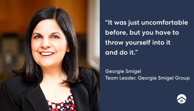 Georgie Smigel quote about adopting video.