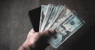 Cash used to pay for a house.