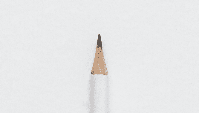 A pencil used to to delay a rent payment.