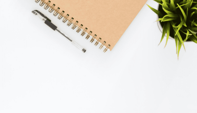 A notebook used to disclose a roof repair.