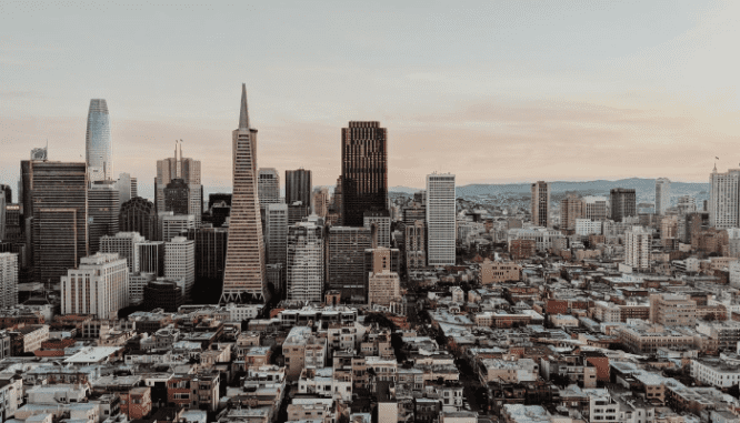 A view of San Francisco, where many ibuyers are located.