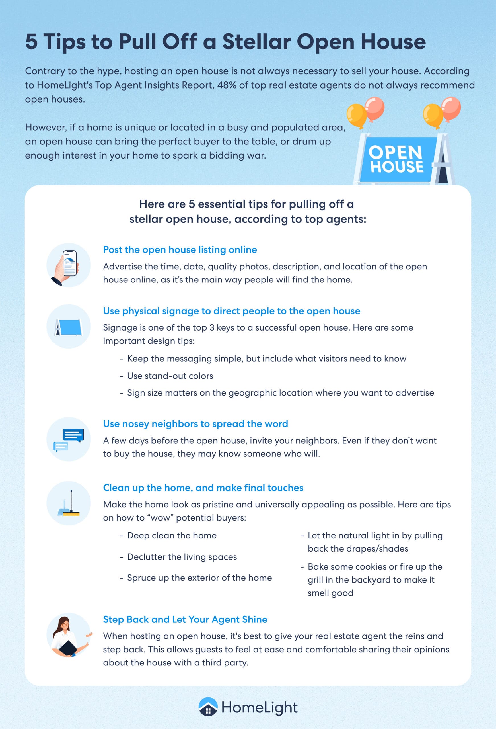 5 Tips to Pull Off a Stellar Open House