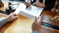 A buyer receiving a lawsuit after backing out.