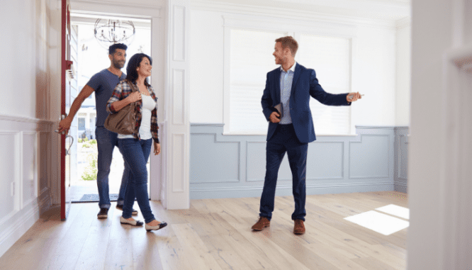 how to answer brokers questions at open house about interest in buying a house