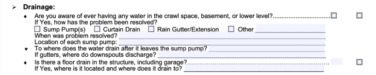 A screenshot showing Alaska disclsoures.