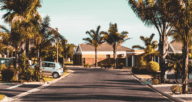 A street near a house you can buy in the suburbs.