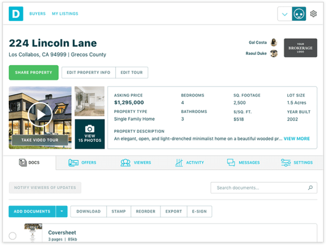 disclosures-listing information screen increase competition real estate listings