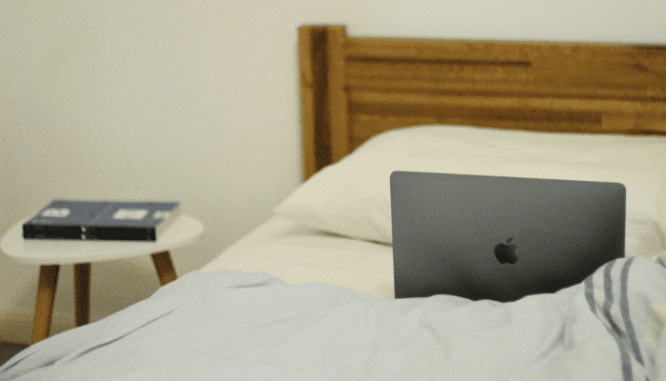 A computer used to report a violation of the Fair Housing Act.