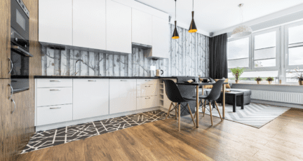 Flooring that is trendy in 2021.