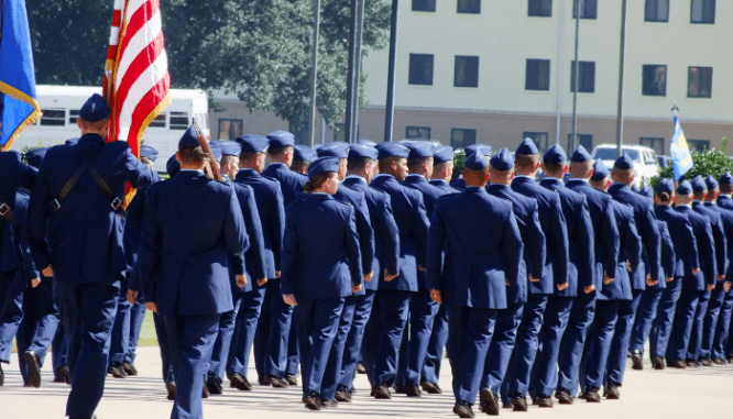 Military members that can afford houses with VA loans.