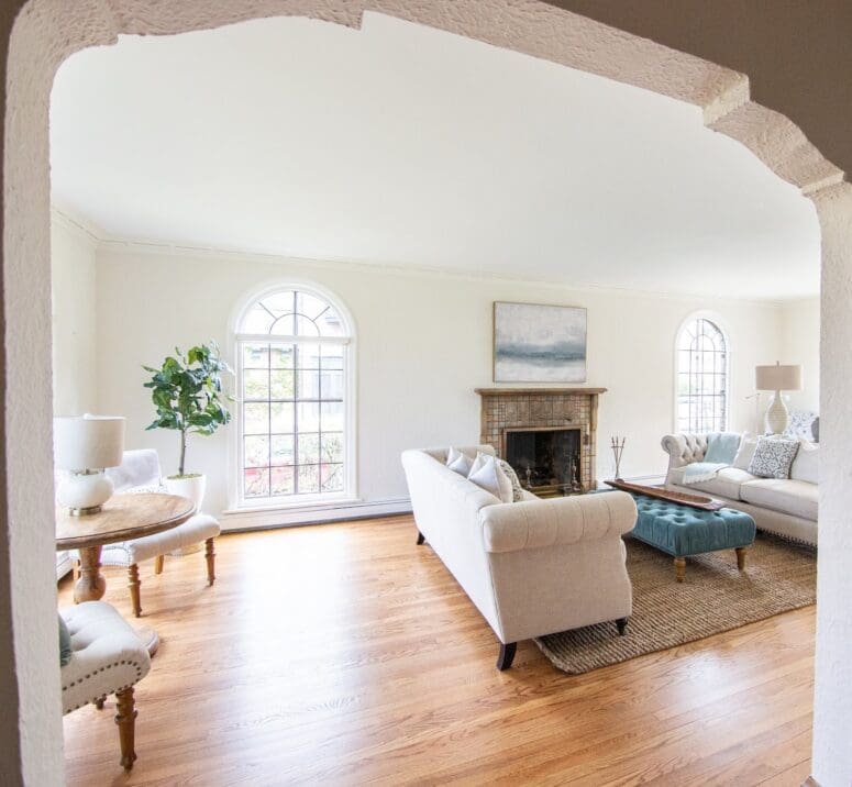 A home that's Tuscan style was updated.