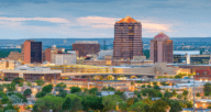 A view of Albuquerque, where you can buy a house.