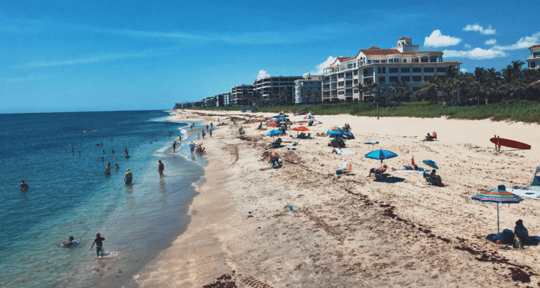 West Palm Beach, where you can buy a house.