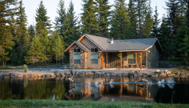 A house that a first time homebuyer purchased.