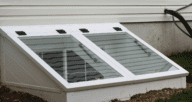An image of an egress window to demonstrate how much value they add to a home.