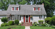 An image of a Cape Cod–style house