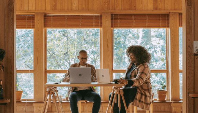 A couple trying to determine the fair market value of their home.