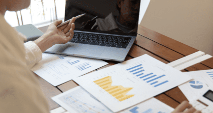 An image of paperwork, used to demonstrate how to write a comparative market analysis.