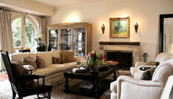 An image of a living room used to demonstrate living room styles.