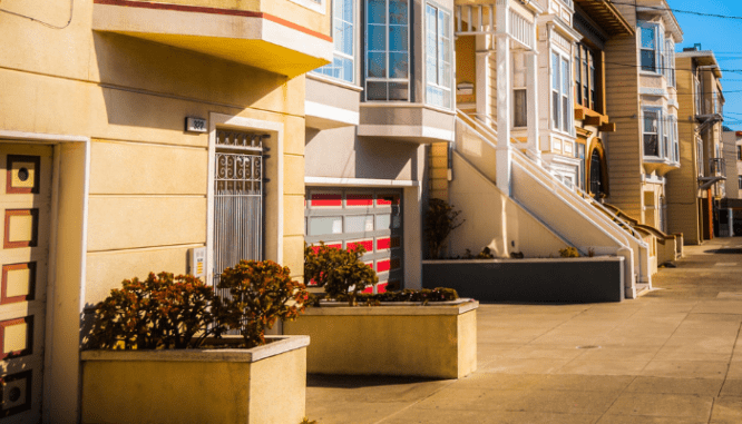 A neighborhood where you might get a good value from your home purchase