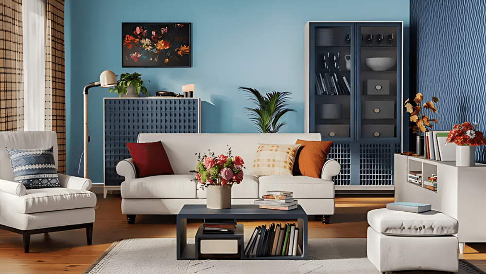 A photo representing current home design trends inside a house in Macon