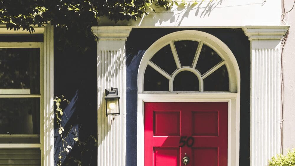 An image of a new front door