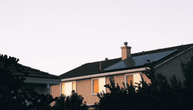 An image of a house at sunset to demonstrate the process of home appraisals in a hot market.