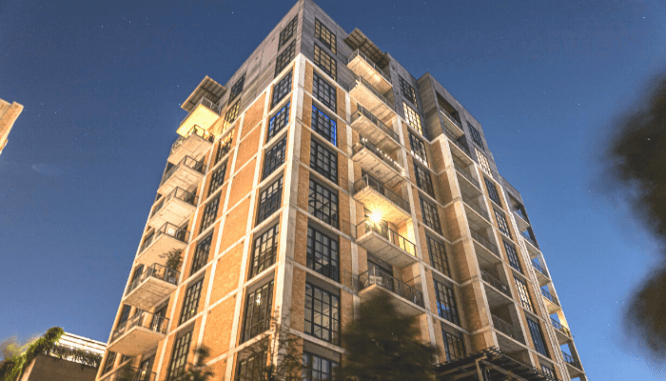 a condo complex where you might want to buy.